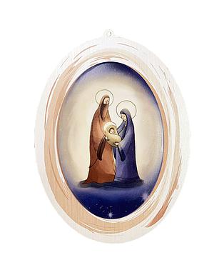 ICONA OVALE INSERTO NATIVITA'